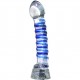 Flashing Glass Dildo 