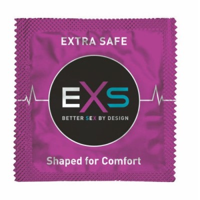 EXS Extra Safe Condoms - ( 72 Bagged )