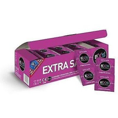 EXS Extra Safe Condoms - ( 144 Clinic Pack )